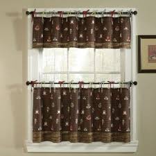 Kitchen Best Coffee Themed Kitchen Curtains Coffee Themed Kitchen Curtains Kitchen Decor Themes Coffee Brown Kitchen Curtains