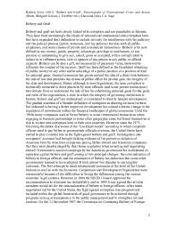 PDF) Holden, Livia (2012) 'Bribery and Graft', Encyclopedia of  Transnational Crime and Justice (Beare, Margaret Golson, J. Geoffrey eds.)  Thousand Oaks, CA: Sage.