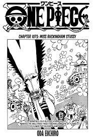 One Piece Manga - Chapter 1073 - Manga Rock Team - Read Manga Online For  Free