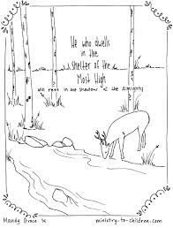 Please be aware that this might heavily reduce the functionality and appearance of our site. Psalm 91 1 Coloring Page He Who Dwells In The Shelter Of The Most High Ministry To Children