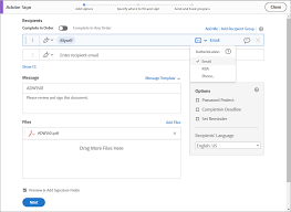 Send Documents For Signature Adobe Acrobat