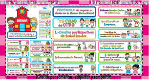 Quieres promocionar tu producto para este regreso a clases? Protocolo De Regreso A Clases En La Nueva Normalidad Material Educativo