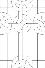 The amazing coloring is just a suggestion, feel free to try any kind of different colors. Easy Stained Glass Patterns Stained Glass Patterns Free Printable Easily Find Free Patterns For Stai Stained Glass Quilt Stained Glass Crafts Stain Glass Cross
