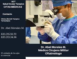 Dr. Abel Morales Morales, Oftalmólogo