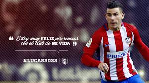 This statistic shows which shirt numbers the palyer has already worn in his career. Lucas Hernandez Renews With Atletico Madrid Until 2022 As Com