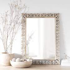 Miroir En Manguier 60x80 Mahiti Specchi Sala Da Pranzo Mobili Specchio Ingresso
