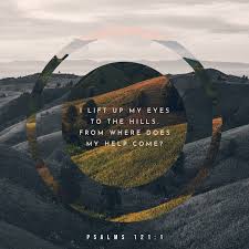 I Will Lift Up My Eyes Unto The Hills Bible Verse Psalm 121 1 Niv Psalms The Book Of Mysteries Daily Bible Verse