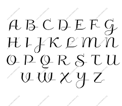 Three lower case alphabet letter sets including a coloring sheet, a colored letters set, and a patterned alphabet letter set. Alphabet Letter Stencils Uppercase Lowercase 1 4 12 Inch Size Stencil Letters Org