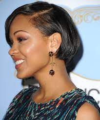 Meagan Good Wears Sazingg Natural Hair Styles Cool Short Hairstyles Meagan Good Short Hair