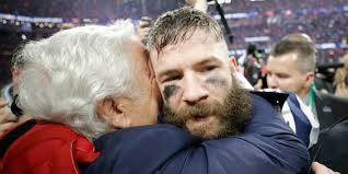Super bowl liii mvp julian edelman with the lombardi trophy at the end of the super bowl. Gridiron Maccabee Julian Edelman Wins Super Bowl Mvp Award Jewish Israel News Algemeiner Com