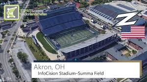 Infocision stadium, university of akron. Infocision Stadium Summa Field Akron Zips Football 2016 Youtube