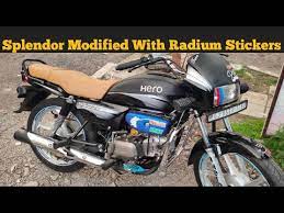 Splendor Full Modified Radium Stickers Youtube