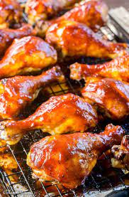 This Easy Oven Baked Bbq Chicken Makes A Sweet Tangy Smoky Sticky Barbecue Chicken That Is Perfect For A Baked Bbq Chicken Oven Baked Bbq Chicken Tangy Bbq