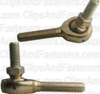 Rod End Ball Joint Male With Stud 1/4-28 Left