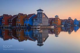 Harbour Of Reitdiep Groningen The Netherlands By Svenbroeckx