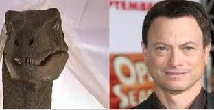 Gary Sinise Looks Like a Velociraptor
