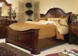 American Drew Cherry Grove Classic Antique Mansion Queen Bed Bedroom Set Bed Furniture Design Bedroom Sets