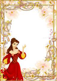Princess Kids Png Transparent Photo Frame Gallery Yopriceville High Quality Images And Transparent Png Disney Picture Frames Disney Frames Disney Scrapbook
