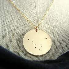Big Dipper Necklace Gold Big Dipper Charm Ursa Major Great Etsy Constellation Necklace Big Dipper Constellation Pendant