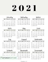 You can now get your printable calendars for 2021, 2022, 2023 as well as planners, schedules, reminders and more. 2021 Calendar Printable Cute Free 2021 Yearly Calendar Templates