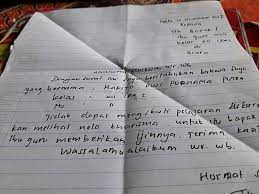 Contoh surat izin sakit tulisan tangan buatan sendiri cara membuat surat izin sakit untuk siswa sd smp sma smk dan contoh surat lamaran kerja pt bahasa inggris tulis tangan dll Sd Smp Contoh Surat Izin Tidak Masuk Sekolah Karena Acara Keluarga