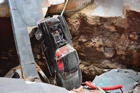 repairing national corvette museum