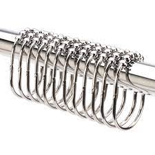 Check out our chrome shower rings selection for the very best in unique or custom, handmade pieces from our shops. Polished Chrome Wide Shower Curtain Hooks Shower Curtain Rings Set