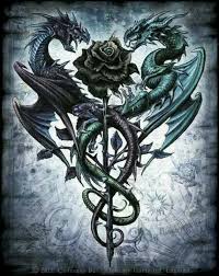 Black And Purple Dragon Tattoo Pin De Jen Williams En Express Yourself In Black And White Or Color Tatuajes Dragones Dragones Dragon De Fantasia