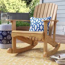 Having a wooden glider chair in your yard provides a place for relaxation and a chance to enjoy nature. Highland Dunes Chartier Solid Wood Glider Adirondack Chair Reviews Wayfair