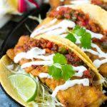 Place the fish on a parchment lined baking sheet. Baja Fish Tacos Dinner At The Zoo