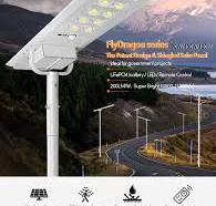 Integrated Solar Street Lights All In One 90W IP65 Motion Sensor