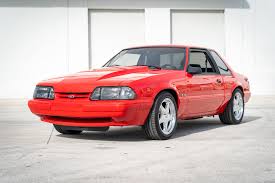 Image result for Bright Red 1993 Mustang