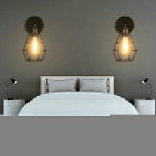 Bett lampe wandlampe nordik schwarz gold. Tomshine 2er Wandlampe Industrial Wandleuchte Kaufland De
