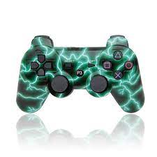 Ps3 Bluetooth Controller Blue Lightning New Design Blue Lightning Game Controller Ps3