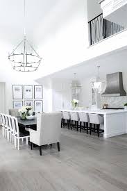 Our price is lower than the manufacturer's minimum advertised price. as a result, we cannot show you the price in catalog or the product page. Black Plank Dining Table With Gray Wingback Chairs Transitional Dining Room