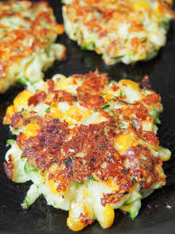 Need a good home for all that zucchini and corn? Zucchini Corn Fritters Caroline S Cooking