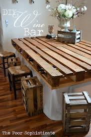 Bars tend to have a steady flow of customers, hopping from one venue to the next, and so the of course, tables and chairs will always be needed within a bar as to are comfortable seating areas such as sofas and tub chairs. 50 Wonderful Pallet Furniture Ideas And Tutorials
