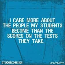 Reading not only improves students' literacy and writing skills but also broadens their. I Care More About The People My Students Become Than The Scores On The Tests They Take The Teacher Treasury