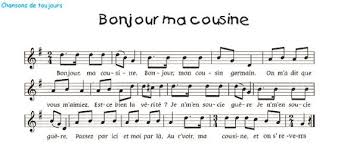 Après quoi, le nouveau texte ressemblera à celui d'un écrivain professionnel. Bonjour Ma Cousine Paroles De Chanson Tete A Modeler