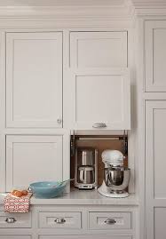 The ad mentions a price for the. Small Kitchen Appliances Cabinet With Garage Door Transitional Kitchen