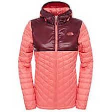 The North Face W Thermoball Plus Hoodie Spiced Coral Deep