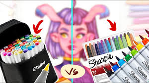 Sharpie Markers Vs Ohuhu Brush Markers Coloring Using A Limited Color Set Youtube Today i'm finally testing out the huge ohuhu brush markers set! sharpie markers vs ohuhu brush markers coloring using a limited color set
