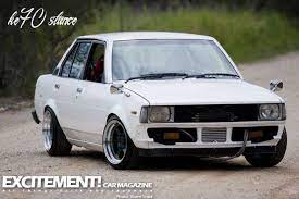 Toyota Ke70 Stance Toyota Sport Cars Pinterest Cars Toyota Corolla Corolla Dx Nissan Sunny
