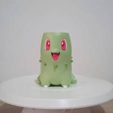 STL file Matera Chikorita Pokémon・3D printing template to download・Cults
