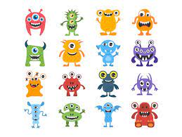 Funny Monster Characters Frebers Monster Characters Funny Monsters Cartoon Monsters