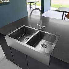 We supply and fit wall and floor tiles, including marble, granite, porcelain, mosaic etc Caple Double Bowl Brushed Stainless Steel Belfast Kitchen Sink Waste Kit 795 X 465mm Tap Warehouse
