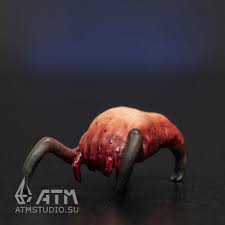 Хедкраб металлическая миниатюра фигурка в росписи Халф Лайф  Headcrab  figure Half-Life Valve | AliExpress