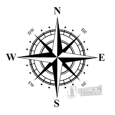 Compass Star Template Google Search Compass Rose Tattoo Compass Drawing Compass Art