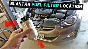 If activated the fuel filter for a 2000 hyundai accent is under the back seat. Where Is The Fuel Filter Located On Hyundai Elantra Youtube