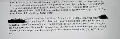 In addition, an immigrant visa must be immediately available for the spouse. I 485 Denied Need Help Adjustment Of Status Green Card From K1 And K3 Family Based Visas Visajourney